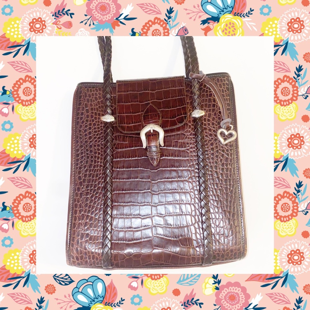 Brighton Vintage Leather Large Purse